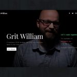 Grit Portfolio CV Resume HTML Template 1