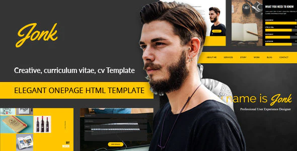 دانلود قالب سایت Finanzi – قالب شرکتی و کسب و کار HTML دانلود قالب سایت Jonk - قالب نمونه کار و رزومه کاری HTML