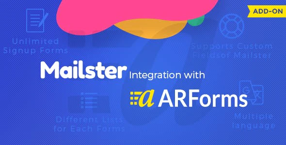 دانلود افزودنی SMS و پیامک برای افزونه وردپرس Arforms دانلود افزودنی Mailster برای افزونه وردپرس Arforms