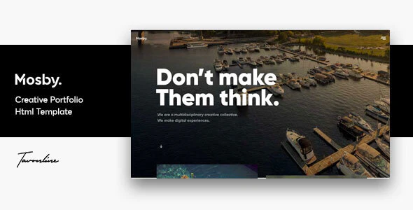 دانلود قالب سایت Mosby - قالب شرکتی و نمونه کار حرفه ای HTML
