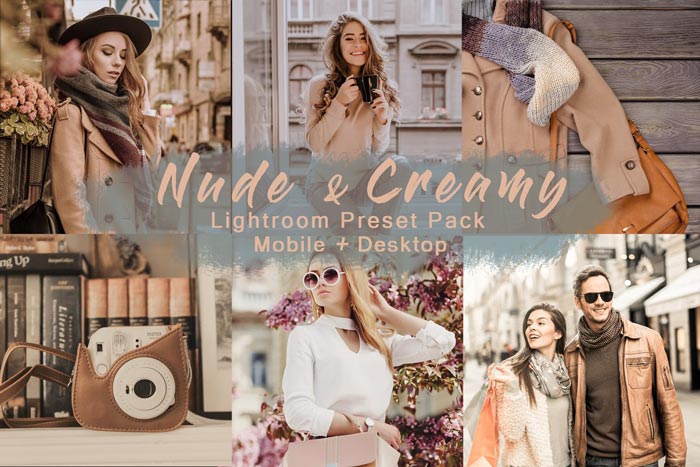 دانلود پریست لایت روم N-u-de & Creamy - نسخه دسکتاپ و موبایل