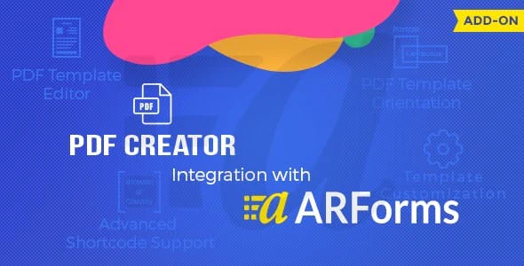 دانلود افزودنی SMS و پیامک برای افزونه وردپرس Arforms دانلود افزودنی Pdf creator برای افزونه وردپرس Arforms