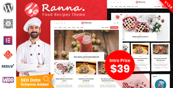 دانلود افزونه پرمیوم و حرفه ای وردپرس WordPress INBOX دانلود قالب وردپرس Ranna - پوسته وبلاگی غذا و دستور آشپزی وردپرس