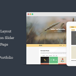 دانلود قالب سایت Rufio - قالب نمونه کار چند منظوره HTML5
