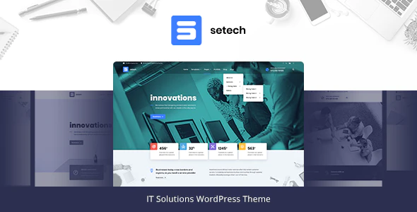 دانلود قالب وردپرس Setech - پوسته IT و تکنولوژی حرفه ای وردپرس