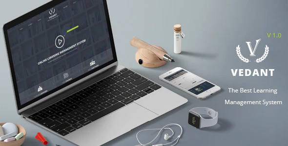 دانلود قالب سایت Vedant - قالب واکنش گرا و حرفه ای HTML