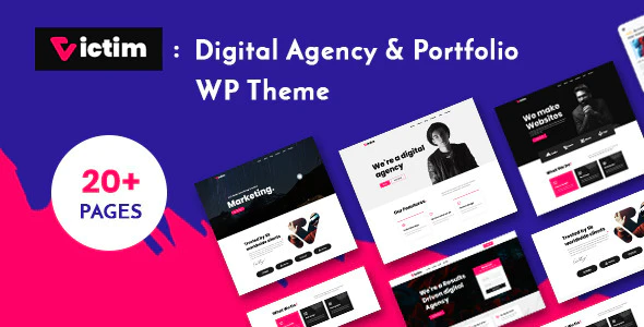 دانلود افزونه وردپرس Animated Image Banners – افزودنی صفحه ساز WPBakery دانلود قالب وردپرس Victim - پوسته نمونه کار و شرکتی خلاقانه وردپرس