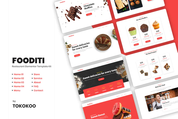 دانلود افزونه وردپرس WP Extended Pro دانلود قالب المنتور Fooditi - پوسته رستوران و فست فود وردپرس