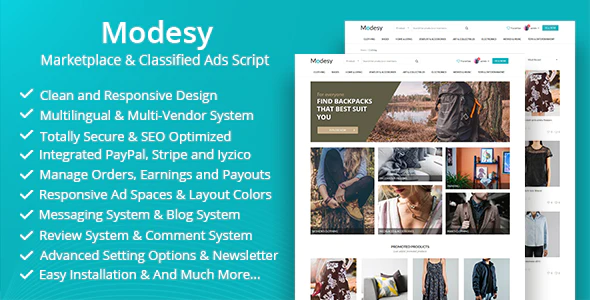 دانلود سورس اندروید Queen Scanner دانلود اسکریپت Modesy - راه اندازی سایت نیازمندی ها و ثبت آگهی