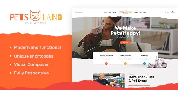 دانلود قالب وردپرس Piohost – پوسته هاستینگ و دامنه حرفه ای وردپرس دانلود قالب وردپرس Pets Land - پوسته دامپزشکی و فروشگاه حیوانات خانگی