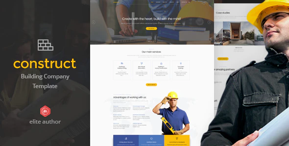 دانلود قالب سایت Nonid – قالب صفحه فرود مدرن Vue Nuxt دانلود قالب سایت Construct - قالب معماری و ساخت و ساز HTML5