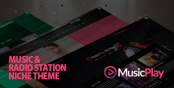 دانلود قالب وردپرس MusicPlay - پوسته موزیک واکنش گرا و حرفه ای وردپرس