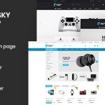 دانلود قالب سایت Asata – قالب خلاقانه شرکتی و نمونه کار HTML دانلود قالب مجنتو Bluesky-Media - قالب فروشگاهی چند منظوره مجنتو