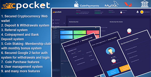 دانلود سورس اپلیکیشن اندروید BubbleTok – اپلیکیشن فوق پیشرفته شبکه اجتماعی دانلود اسکریپت Cpocket - اسکریپت کیف پول ارز مجازی