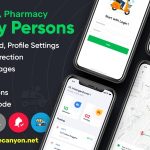 دانلود سورس اپلیکیشن iOS و اندروید Delivery Person - اپلیکیشن وردپرس و ووکامرس