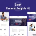دانلود قالب المنتور Gazek - پوسته نمونه کار شرکتی وردپرس