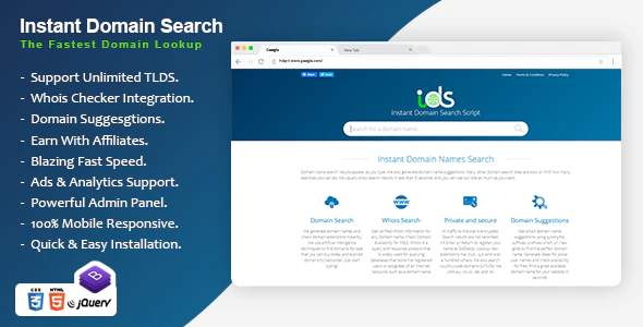 دانلود اسکریپت LicenseBox – اسکریپت مدیریت لایسنس و ارائه آپدیت محصول دانلود اسکریپت Instant Domain Search - جستجوگر حرفه ای دامین