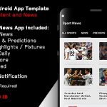 دانلود سورس اپلیکیشن اندروید Sport News - اپلیکیش خبری / ورزشی