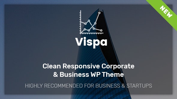 دانلود قالب وردپرس Vispa - پوسته استارت آپ و کسب و کار وردپرس