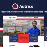 دانلود قالب وردپرس Autrics - پوسته مکانیکی و تعمیرات خودرو راست چین وردپرس