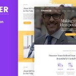 دانلود قالب سایت Financer - قالب چند منظوره کسب و کارهای نوپا و شرکتی HTML