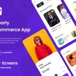 دانلود Ui Kit و رابط کاربری اپلیکیشن فروشگاهی موبایل Wearly