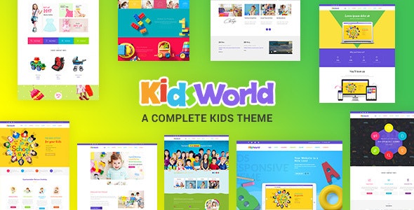 دانلود قالب وردپرس Kids Heaven - پوسته مهد کودک و مدرسه وردپرس
