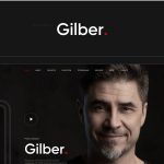دانلود قالب سایت Gilber - قالب رزومه و نمونه کار شخصی HTML
