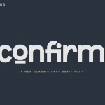دانلود فونت انگلیسی Confirm