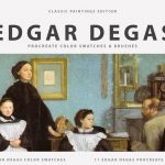 دانلود مجموعه براش های Edgar Degas Art پروکریت