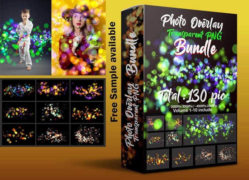 دانلود مجموعه Mega Bundle فوق العاده Overlay فتوشاپ