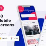 دانلود UI Kit اپلیکیشن موبایل TBusBuy