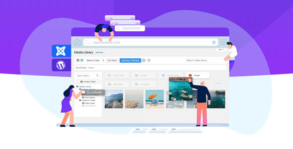 دانلود افزونه وردپرس WP Media Folder - به همراه Add-on ها