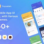 دانلود UI Kit چند منظوره موبایل Yuyuaian