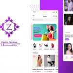 دانلود UI Kit اپلیکیشن موبایل فروشگاهی Zaara