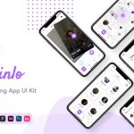 دانلود UI Kit اپلیکیشن موبایل Poris – اپلیکیشن تحویل آنلاین غذا دانلود UI Kit اپلیکیشن موبایل Zinlo