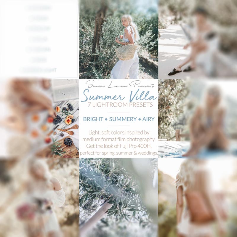 دانلود مجموعه پریست لایت روم Summer Villa Pack - محصولی از Sarah Loven