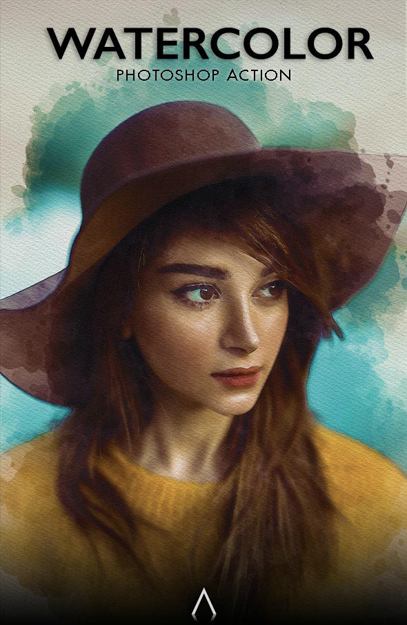 دانلود اکشن فتوشاپ Watercolor