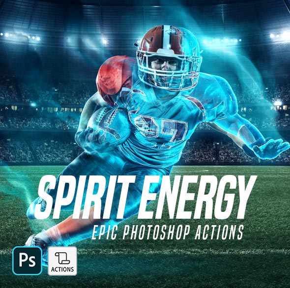 دانلود اکشن فتوشاپ Spirit Energy