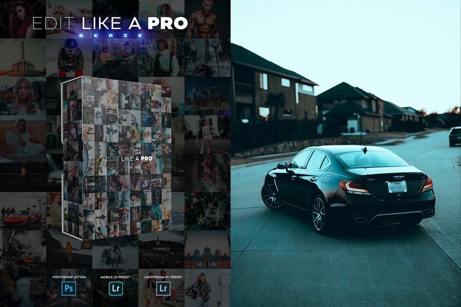 دانلود اکشن فتوشاپ و پریست لایت روم Edit Like A PRO 1st