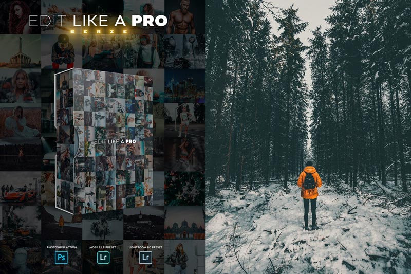 دانلود اکشن فتوشاپ Edit Like A PRO 3rd | پریست لایت روم