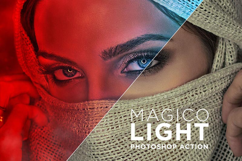 دانلود اکشن فتوشاپ Magico Light