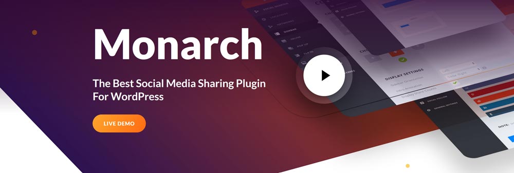 دانلود افزونه وردپرس Monarch - افزونه اشتراک گذاری پیشرفته وردپرس