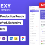 دانلود قالب مدیریت Vuexy - قالب مدیریت و داشبورد فوق العاده HTML