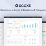 دانلود قالب مدیریت و داشبورد سایت Scoxe