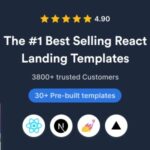 دانلود قالب سایت SuperProps - قالب چند منظوره React Next JS
