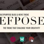 قالب وردپرس مجله خبری و وبلاگ Efpose