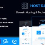 دانلود قالب سایت شرکت هاستینگ حرفه ای Cloud Host دانلود قالب شرکت هاستینگ و دامنه HostRaptor Plus