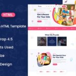 دانلود قالب HTML سایت مهد کودک و مدرسه Kidso