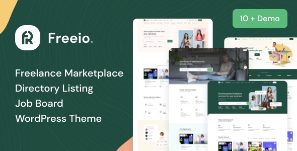دانلود قالب وردپرس مارکت پلیس فریلنسر Freeio